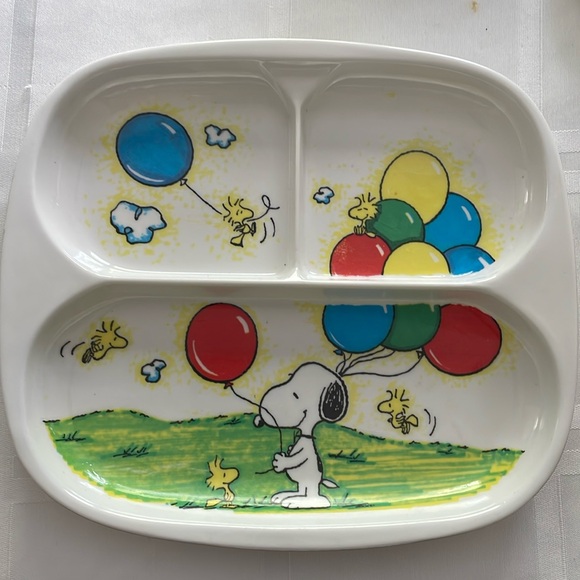 Peanuts child’s plate - Picture 1 of 7
